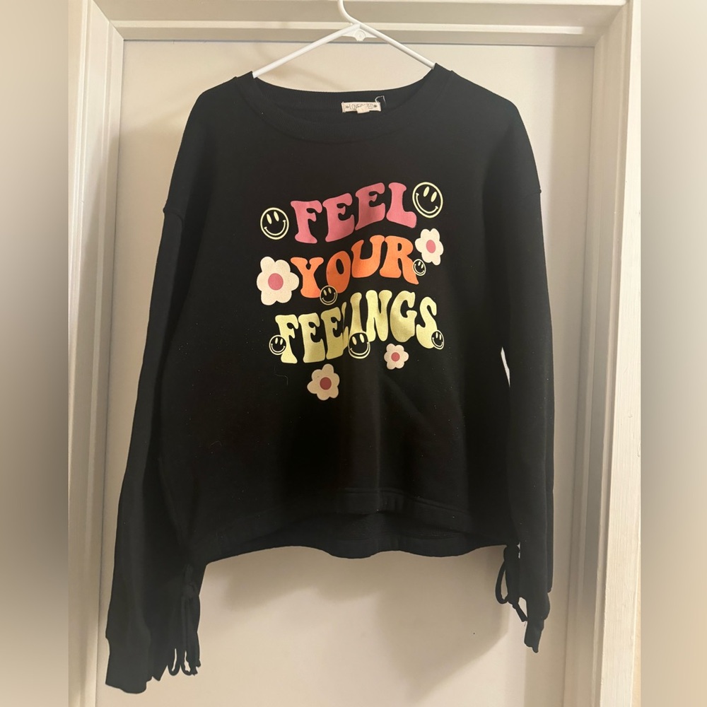 Feel your Feelings Sweatshirt XL EUC